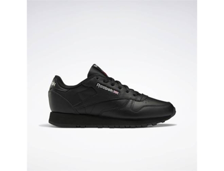 Zapatillas REEBOK Classic Leather Mujer (37,5 eu - Negro)