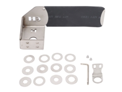 Soporte De Antena Ajustable Antirrobo De Acero Inoxidable Para Haval H9 (plateado)