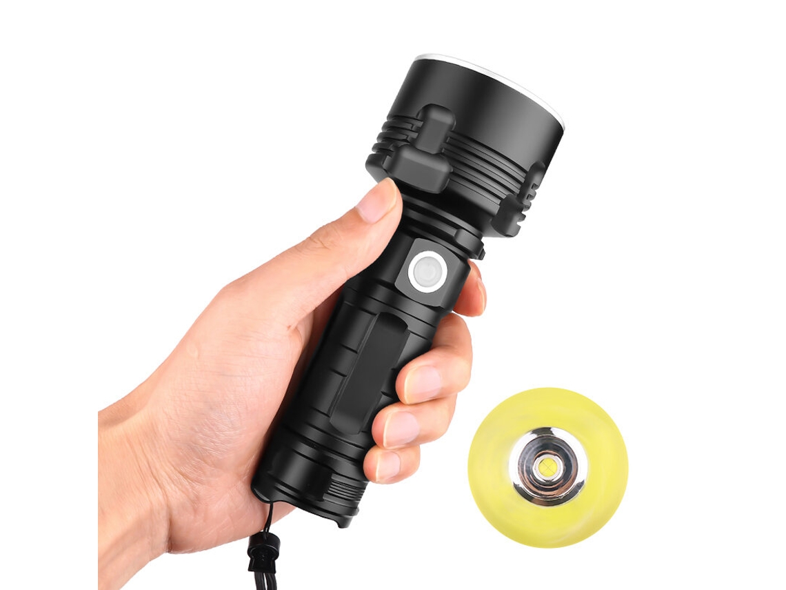 Linterna Led Xhp50-bikight Xhp50 L2 De 3 Modos Y 1500 Lúmenes, Superbrillante, Recargable Por Usb Y Con Batería 26650.