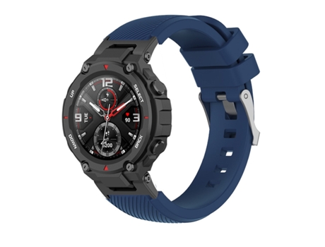 Correa Smartwatch para Amazfit T-Rex / T-Rex Pro / Ares Twill Silicona (Azul Medianoche)