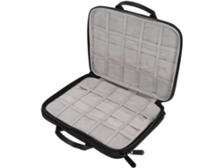 Organizador Portátil Ciieeo Para Correas De Reloj En Material Sintético Negro, Almacenamiento