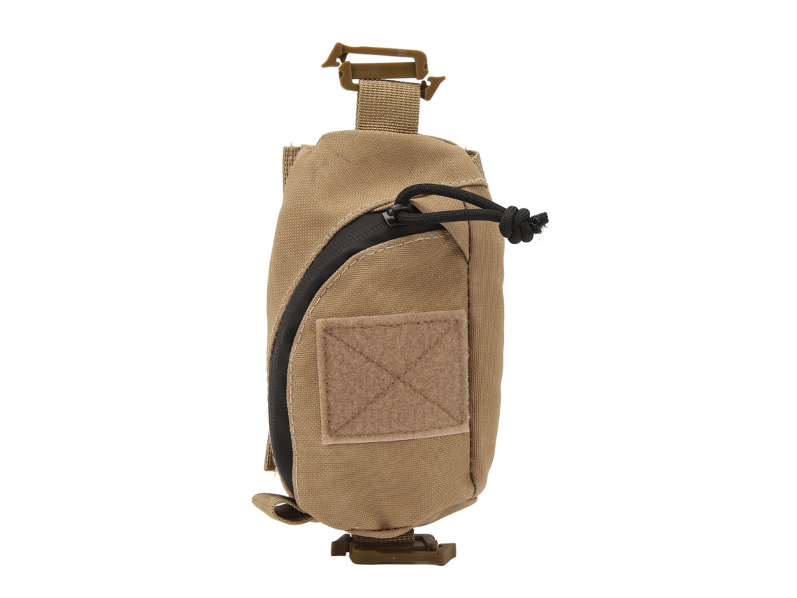 Riñonera De Gran Capacidad Con Clip Para Mochila, Ideal Para Excursionistas, Viajeros Y Estudiantes. Color Caqui.