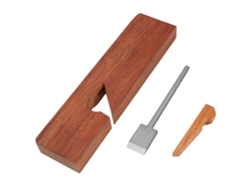 Madera de palisandro cortada, 245x63x24 mm