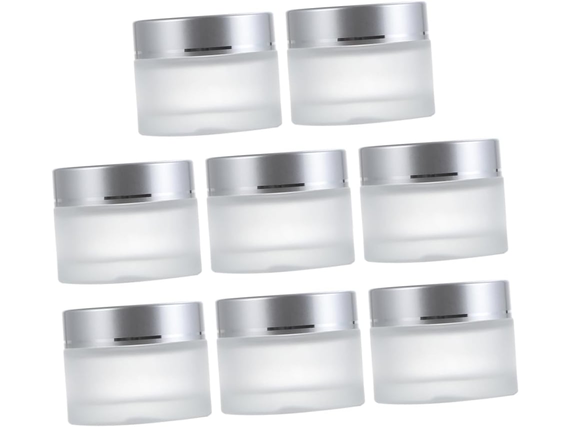 De 8 Potes Organizadores Para Frascos De Creme Cosmético.