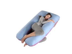 Almohada Para Embarazadas, Almohada En U Desmontable Y Lavable, Gran Cojín De Espalda