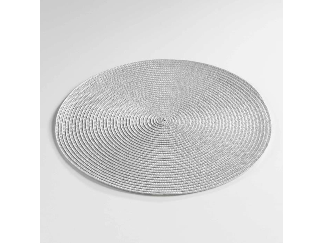 Individual de Mesa Cdaffaires 0 35 Cm Polipropileno Zebulon Gris DECORLINE