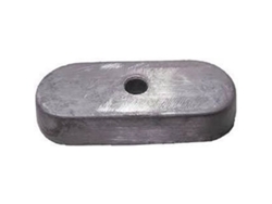 Ânodo Da Placa Yamaha F8C-68T 2000-4T Prateadotecnoseal