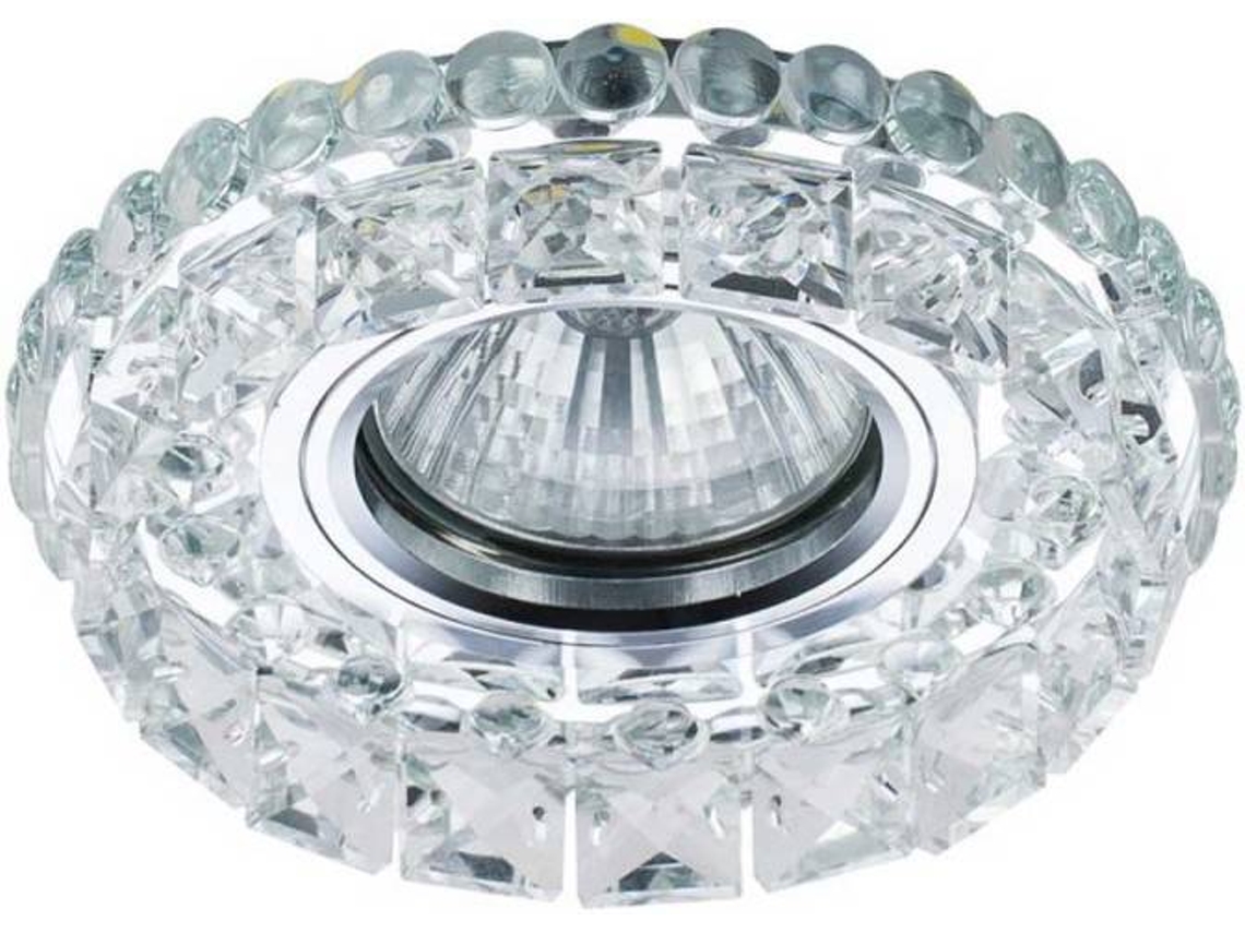 Lámpara de Techo Empotrado CRISTALRECORD Ilux (Transparente - LED - 35 W - Cristal)