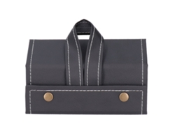 Estuche Portátil Para Gafas De Sol Con 3 Compartimentos, Organizador De Pu Duradero Y Resistente Para Viajes.