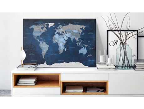 Cuadro ARTGEIST Dark Blue World (90x60)