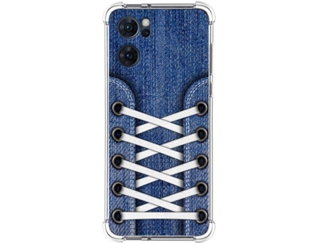 Carcasa para Oppo Find X5 Lite 5G TUMUNDOSMARTPHONE Dibujos Antigolpes Zapatillas 01 Multicolor