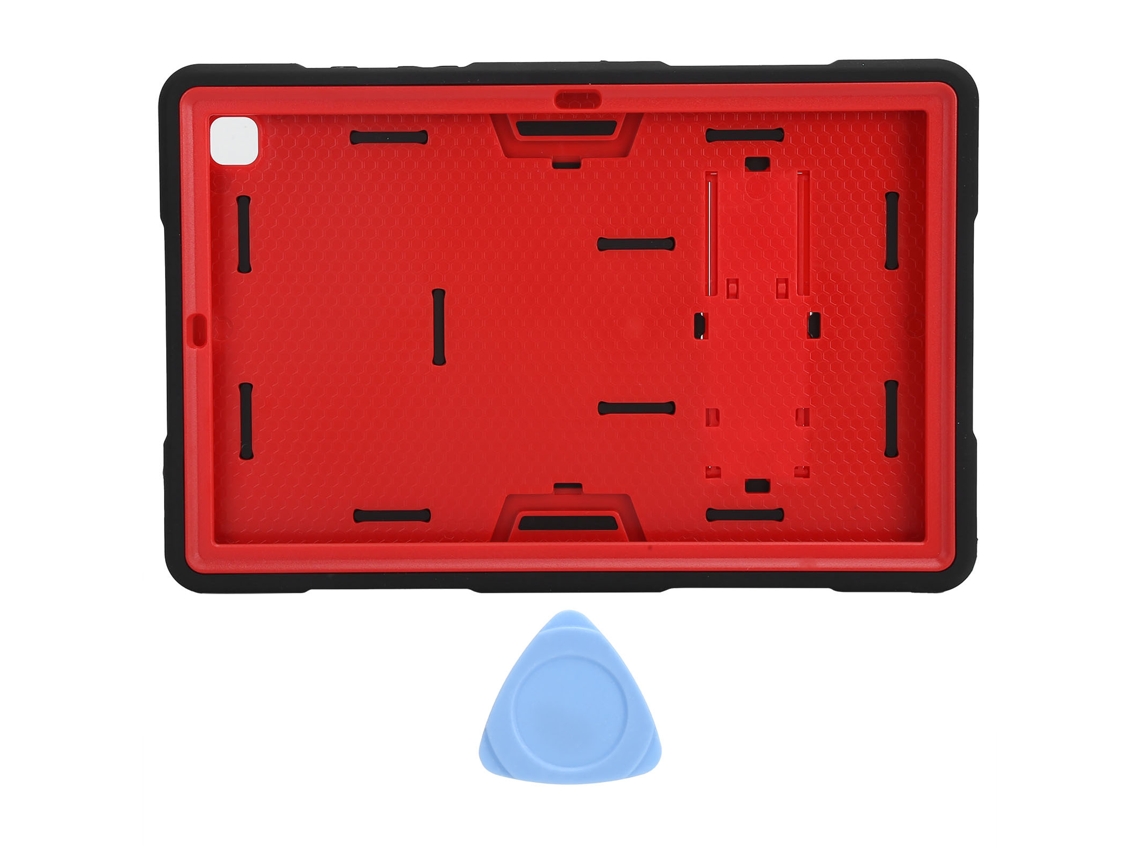 Caja (con Protección Para Púa) Para Galaxy Tab A7 10.4 T500 Rojo