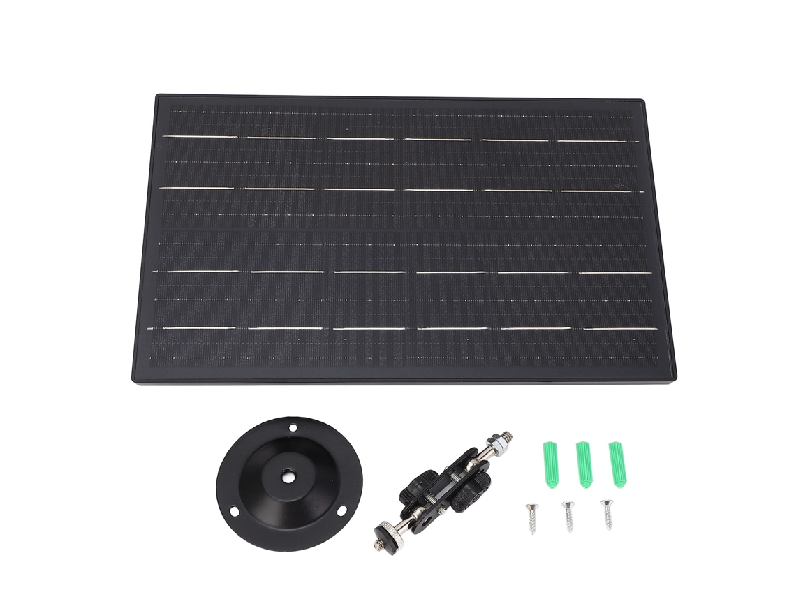 Cargador Fotovoltaico Portátil Con Panel Solar De 10 W Y Ángulo Ajustable Para Uso En Interiores Y Exteriores.