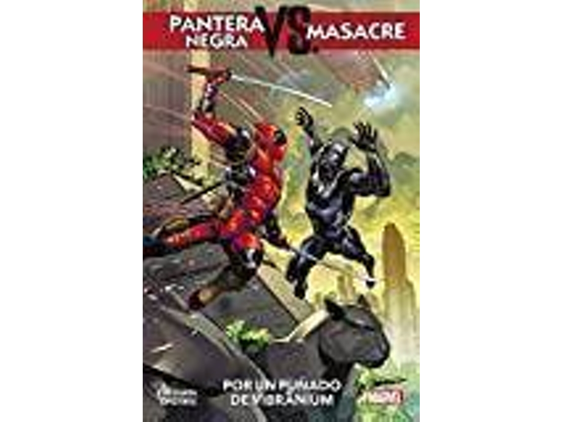 Libro 100 Marvel coediciones pantera negra vs.masacre de Ricardo e Lopez Ortiz (Español)