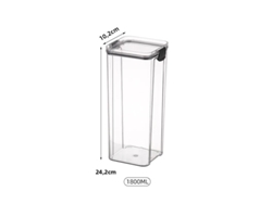 (1800 Ml) Caja De Almacenamiento Ecológica A Prueba De Humedad Para Bocadillos De Cereales Integrales Y Frutas Secas