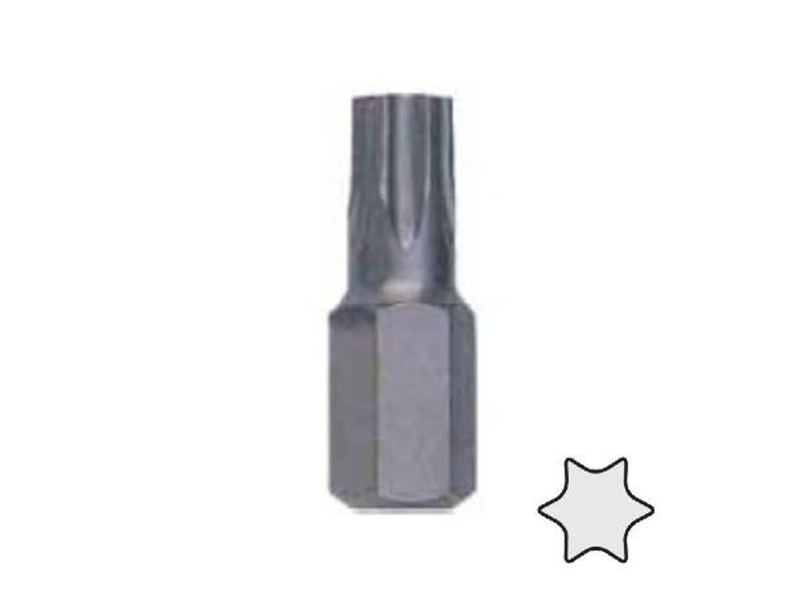 Punta atornillar mango 10mm torx corta punta atornill tx40