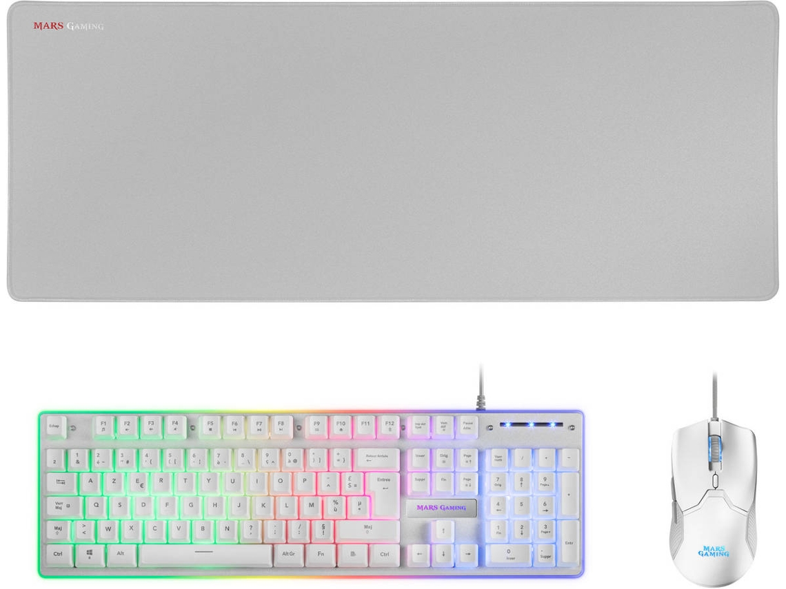 Bundle Gaming MARS GAMING MCPXWFR (Teclado + Ratón)