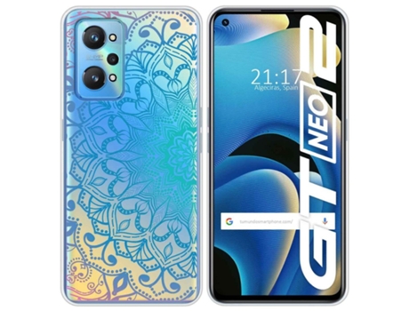 Carcasa Realme GT NEO 2 5G TUMUNDOSMARTPHONE Dibujos Transparente Multicolor