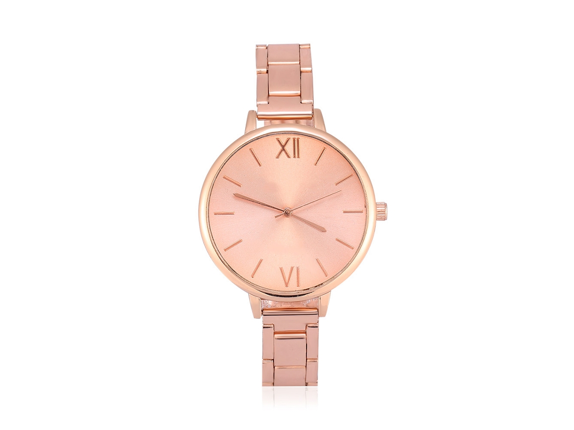 Relógio Pulseira Feminino Lvpai Estilo Étnico Multicamadas Quartzo Casual Redondo Preto