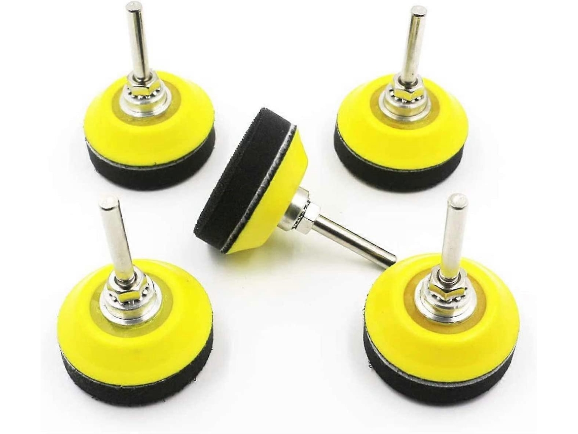 Toallas De Pulido Y Lijado, 50mm 5 Toallas Para Taladro, Broca De 1/4"