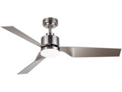Ventilador de Techo CRISTALRECORD Ekos Gris (33.3 W - Diámetro 127 cm)