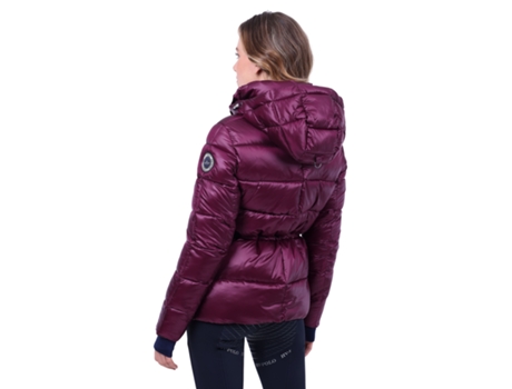 Chaqueta de Mujer HV POLO Plumas Chrissy Morado (S)