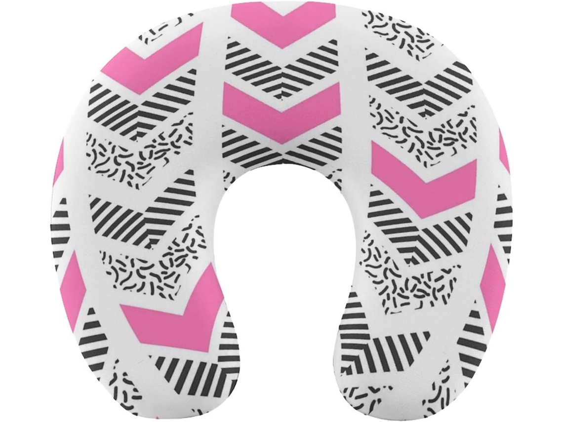 Almohada Viaje Forma Art Espuma Viscoelástica Viscoelástica Fácil Relajación Cómodos Familia.brfácil