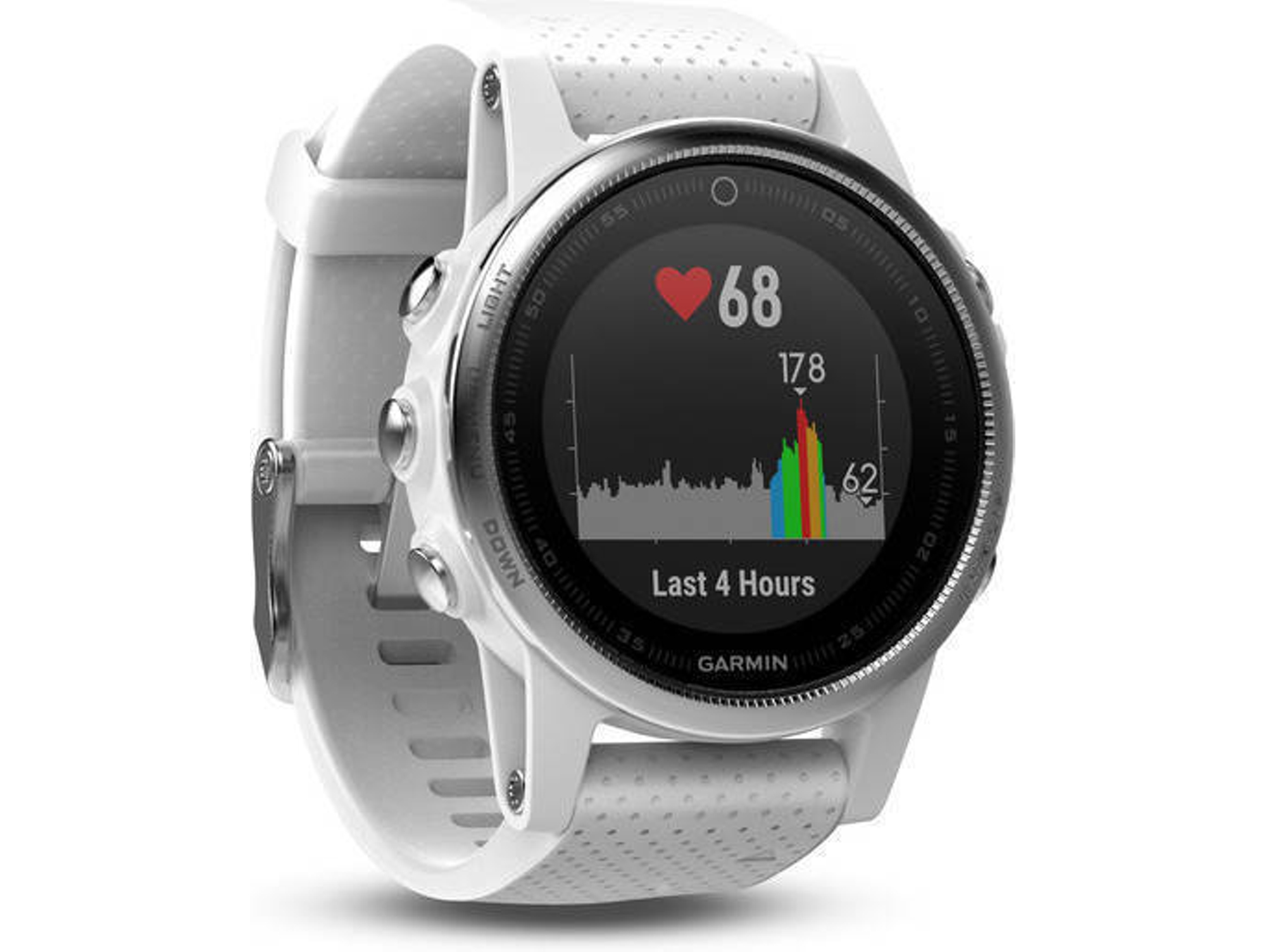 Reloj deportivo GARMIN FÉNIX 5S - 13 h de autonomía - Plata)