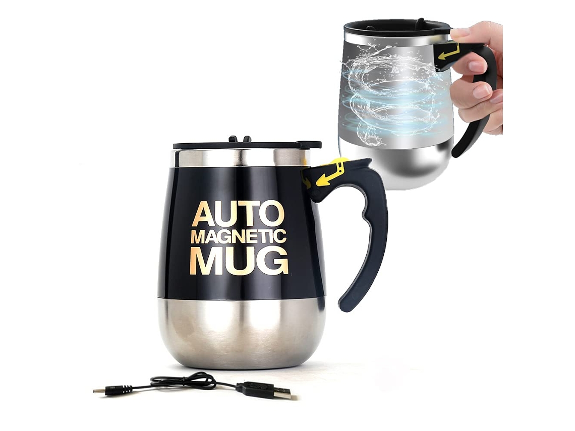 Copo Giratório Automático POLCTRADINGSHOP (inox)