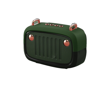 Mini altavoz Bluetooth ECELEN tarjeta TF y USB(verde)