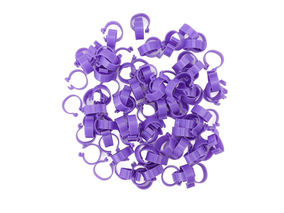 Anillos De 100 Pies Para Aves De Corral, Plástico Pp, 25 Mm, Para Pollos, Patos Y Gansos, Herramienta De Cría.