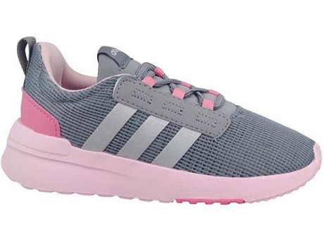 Zapatillas Deportivas ADIDAS (Gris, Rosa -Tejido, Material Sintético -26,5)