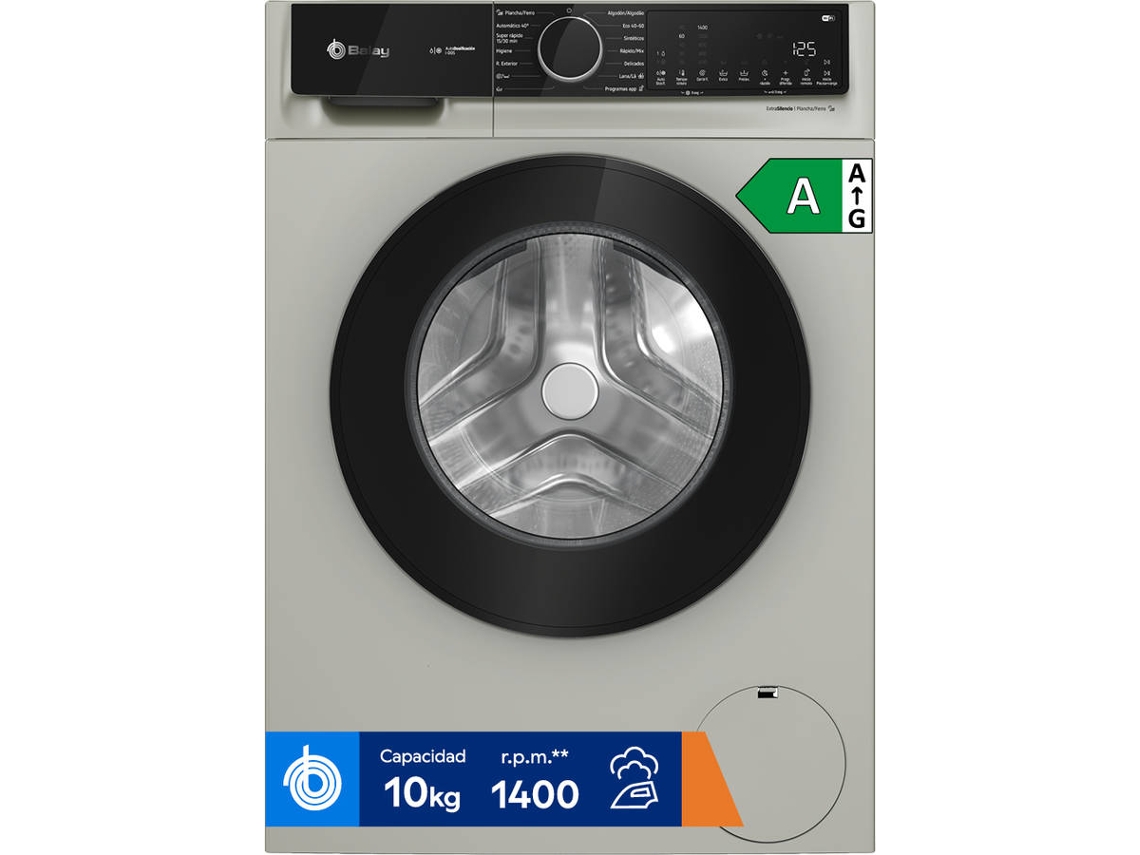 Lavadora BALAY 3TS3104XH (10 kg - 1400 rpm - Inox)