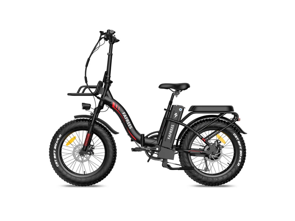 Bicicleta eléctrica plegable Fafrees F20 Max 250w 48v22.5ah de 20 pulgadas, 25 km/h, color negro