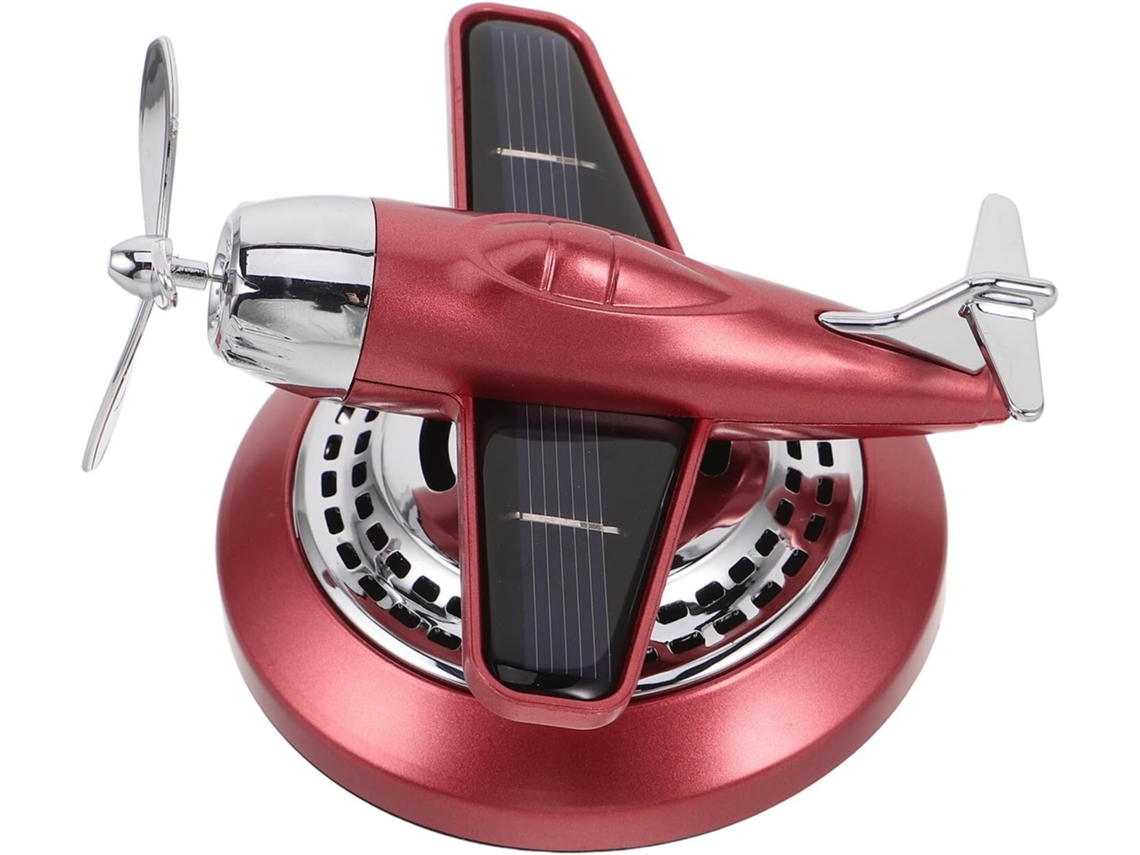 Difusor De Fragancias Giratorio Con Energía Solar Para Coche, Avión, Caza, Salpicadero, Aromaterapia.