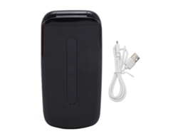 Teléfono Plegable 2g Para Personas Mayores Con Teclado, Batería De 1200 Mah, Linterna, Doble Sim, Color Negro.