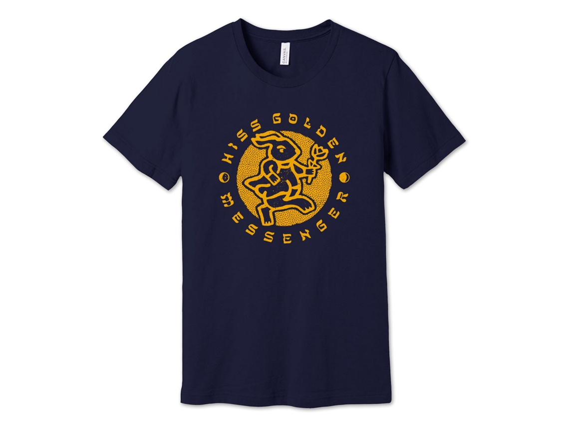 Hiss Golden Messenger Acid Rabbit (navy) Rockinstone Size:s