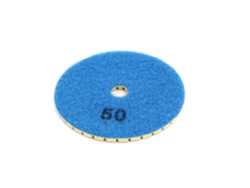 Disco De Pulido Húmedo De Diamante De 3 Pulgadas. Grano 50. Para Granito.