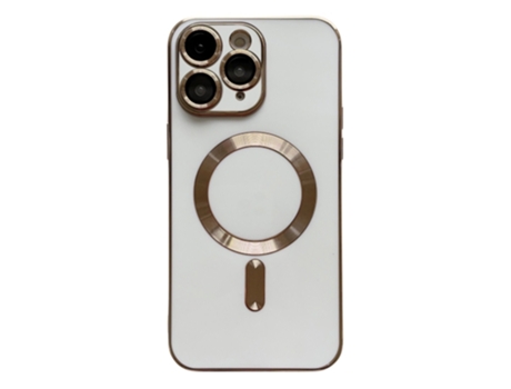 Lente para Telefono Mobile Phone Cases Magsafe Plating With para iPhone 11 Pro Max Piel Sintética