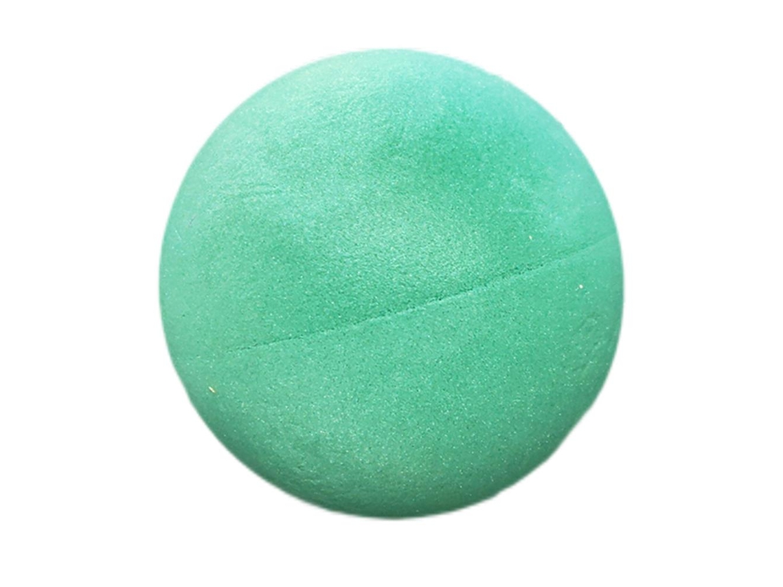 Bola de espuma macia e silenciosa Bjww de 18 cm para esportes infantis em ambientes fechados, com raquete de espuma.