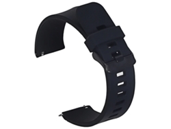 Correa Silicona con Hebilla para Huawei Watch GT 3 Pro 43mm GIFT4ME Negro