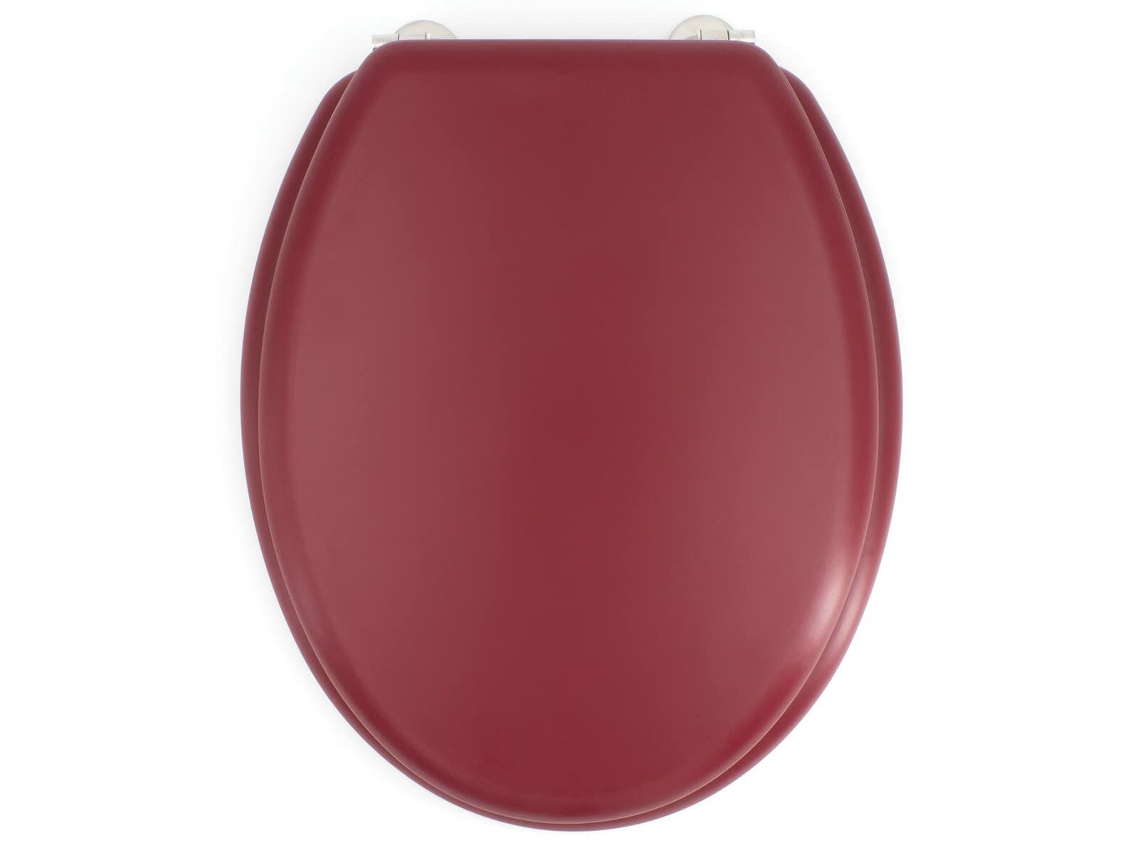 Tapa para Inodoro Gelco Dolce Burdeos Madera MDF