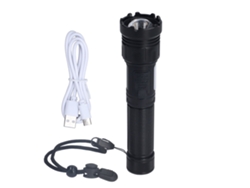 Rebe-linterna Led De Camping 5000lm Ultra Brillante Magnética Con Zoom Telescópico Impermeable Para Emergencias Al Aire Libre