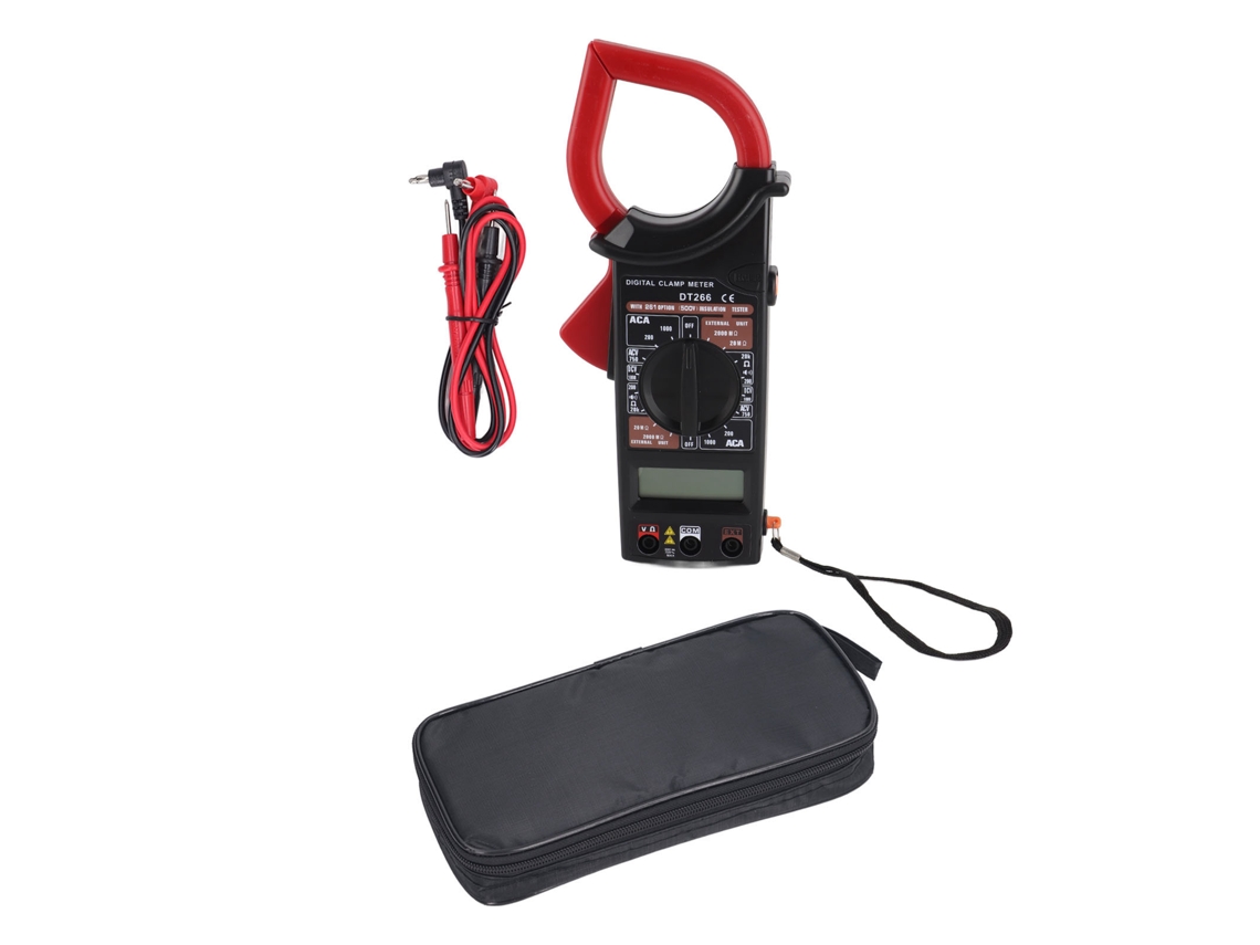 Pinza Amperimétrica Digital Multifuncional Voltímetro Ac Dc Tester Inteligente Multímetro Para Medidas Ncv