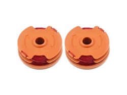 H4c 2 Carretes De Alambre Para Desbrozadora Worx, Compatibles Con Carretes De Cortacésped Y3s Wa0007