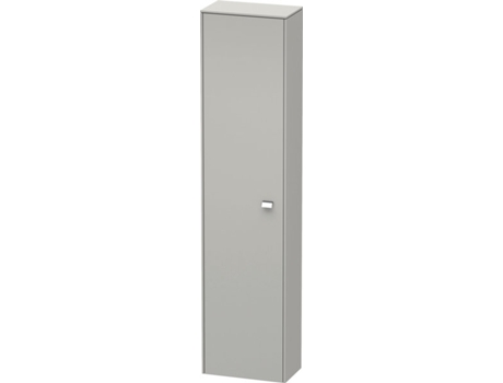 Armario DURAVIT Brioso alto 177,0x42,0x24,0 cm 1 puerta abatible a la izquierda 1 balda de madera 3 baldas de cristal