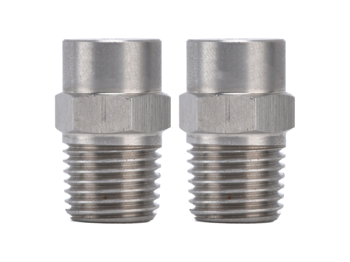 Boquilla Atomizadora De Acero Inoxidable 304, 2 Unidades, Resistente A Altas Temperaturas, Ajustable, Amplia Área De Cobertura (2,4 Mm).