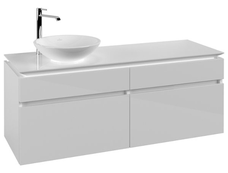 Módulo de lavabo Villeroy &amp Boch Legato B588 1400x550x500mm lavabo lado izquierdo