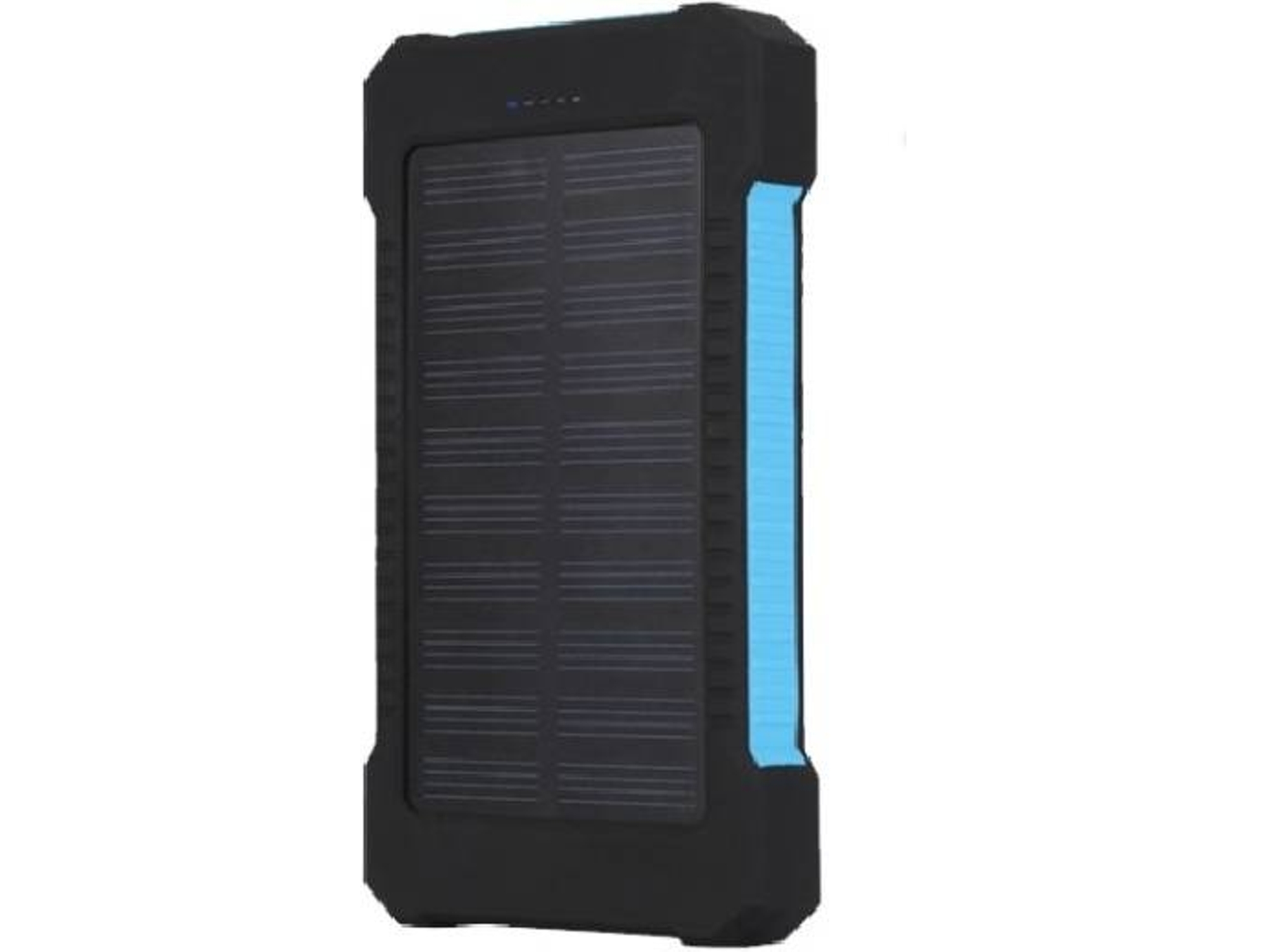 Powerbank Solar KLACK T00268 (10000mAh - 2 USB - 1 MicroUSB - Negro)