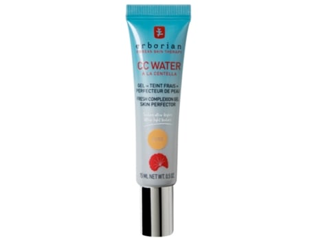 Cc Water a La Centella Gel Tono Fresco Perfeccionador de La Piel 15 Ml Tinte : Dorado ERBORIAN